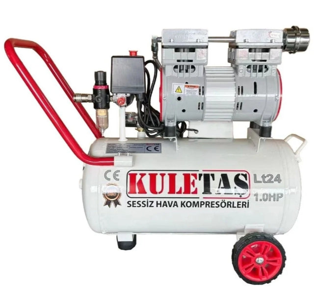Kuletaş Süper Sessiz Yağsız Kompresör 24 Lt
