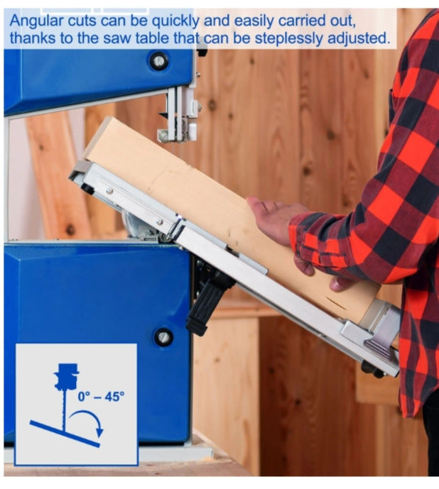 Scheppach HBS261 550 W Şerit Testere Makinesi