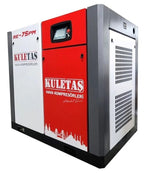 Kuletaş RE-75PM İnvertör Motorlu Endüstriyel Vidalı Hava Kompresörü 75 Hp