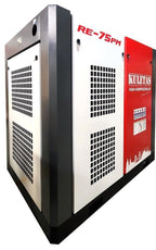 Kuletaş RE-75PM İnvertör Motorlu Endüstriyel Vidalı Hava Kompresörü 75 Hp